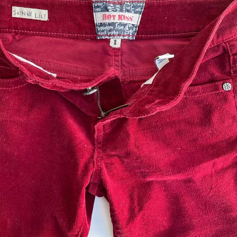 NWOT Hot Kiss courderoy pants